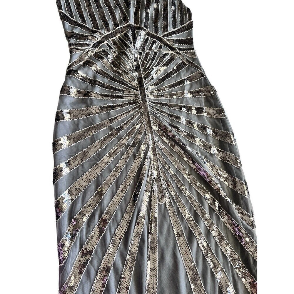 Metme Women’s 1920s Mermaid Maxi Long Dress Sequin Formal Dress Evening Prom Xs - Picture 14 of 16